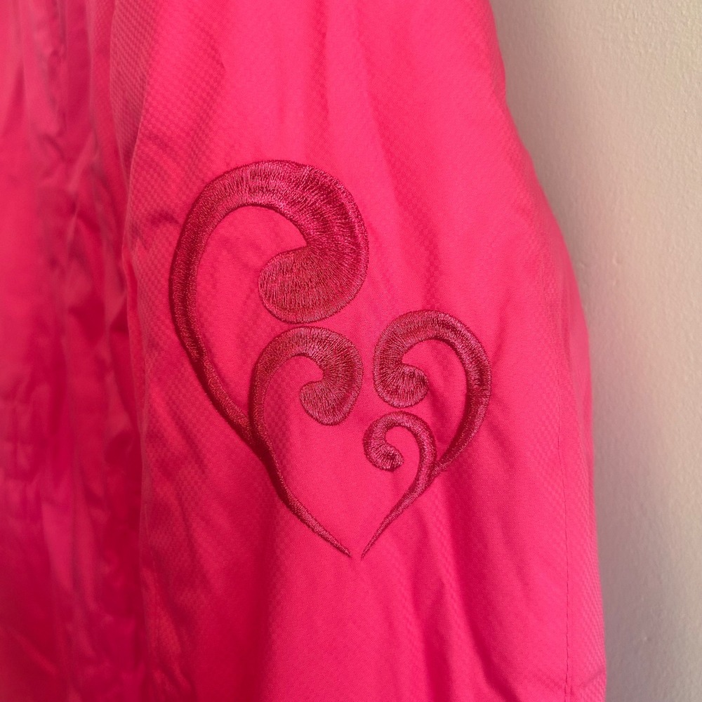 BCX Girl Hot Pink Faux‎ Fur Hooded Puffer Winter Coat Jacket Size L(14) Girls - Picture 3 of 8